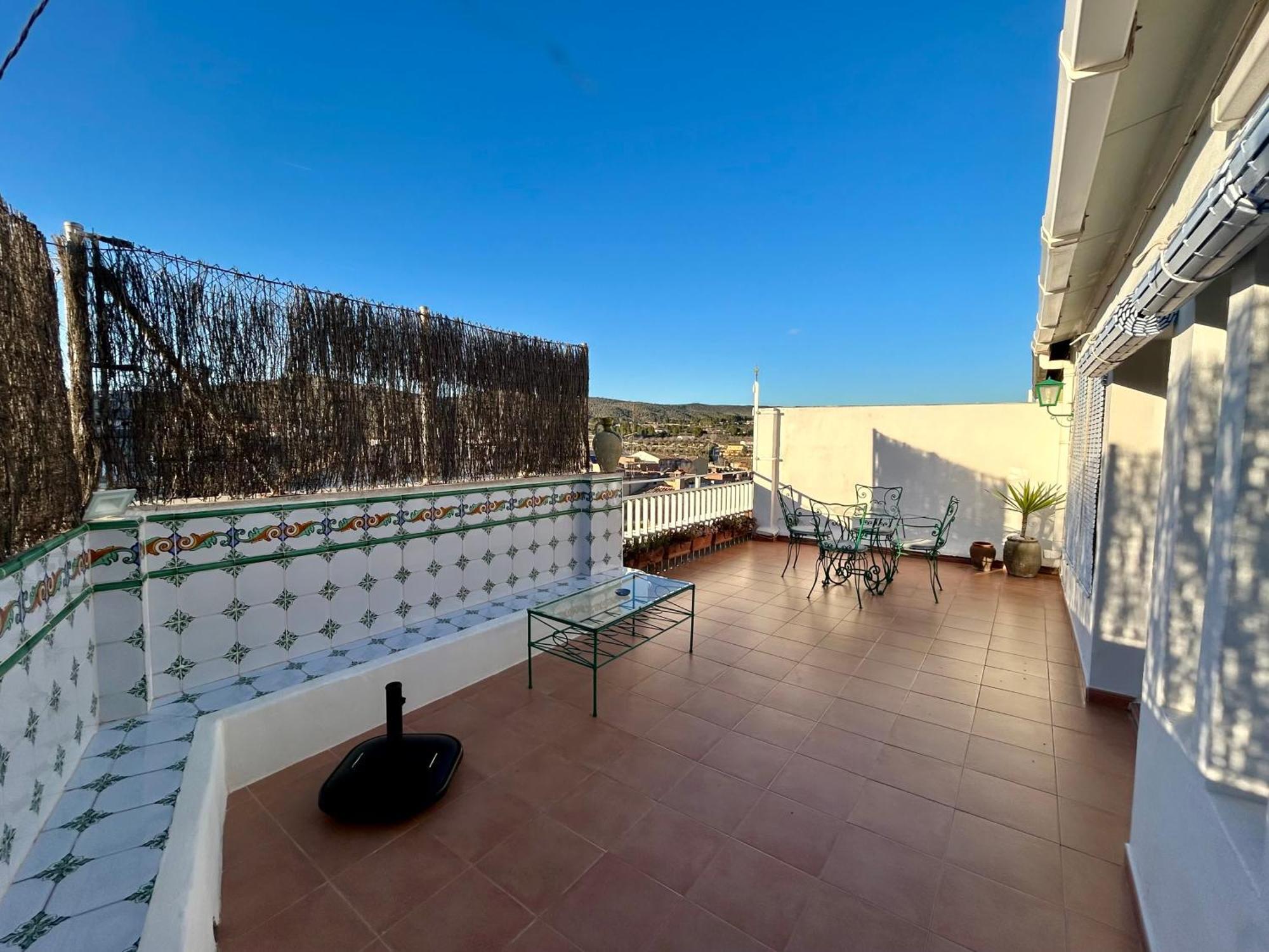 Atico Con Vistas En L'Olleria Apartment Ngoại thất bức ảnh
