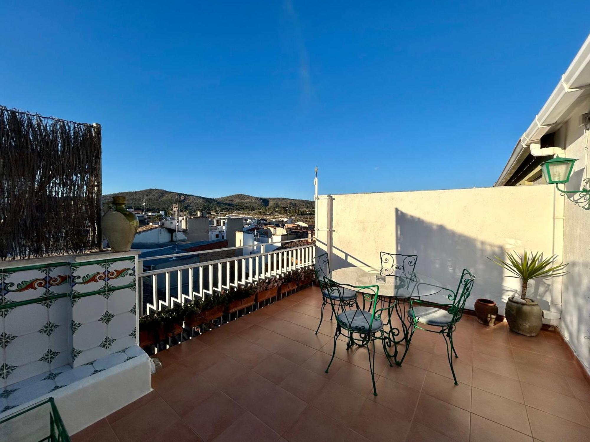 Atico Con Vistas En L'Olleria Apartment Ngoại thất bức ảnh